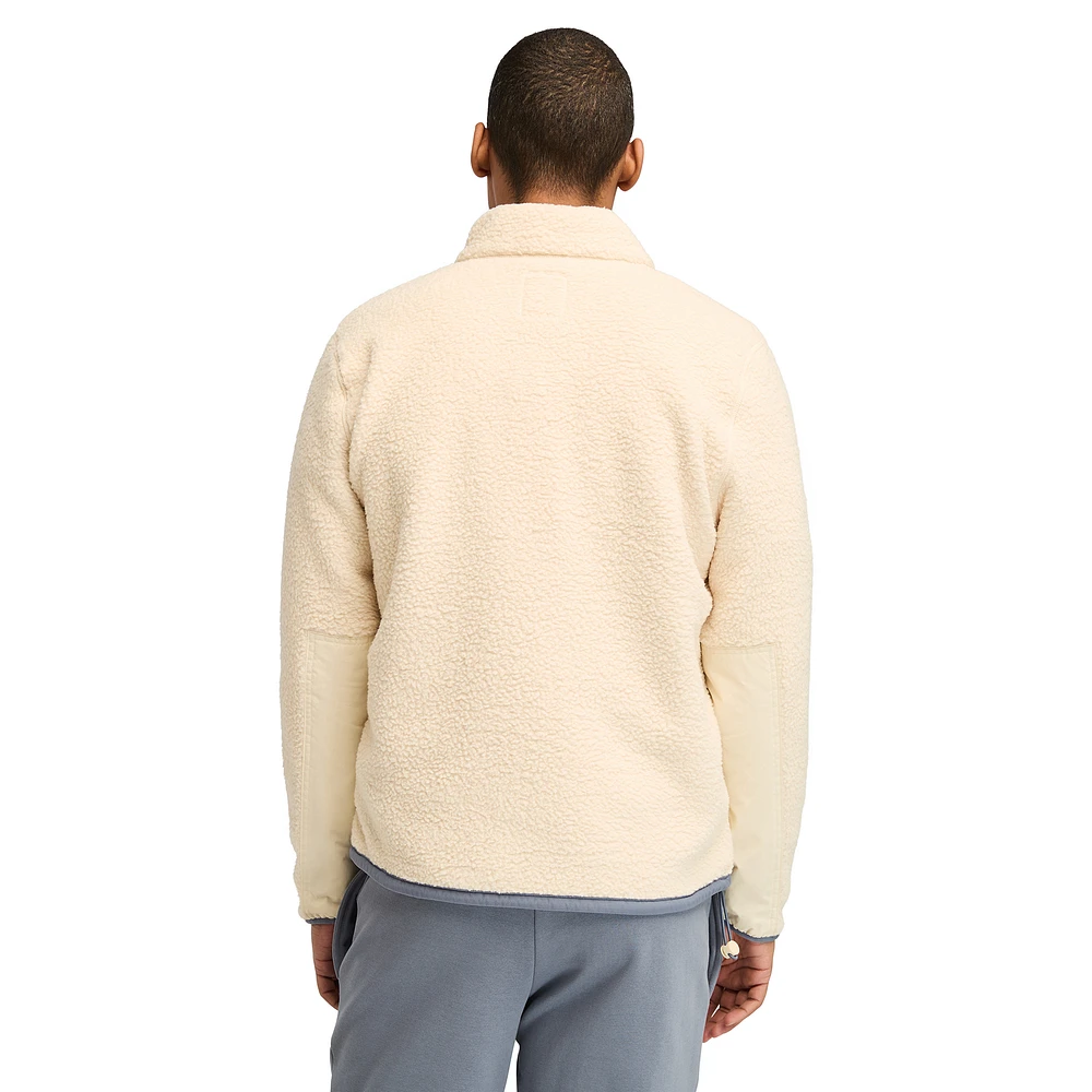 Timberland Sherpa Mix Media Fleece Top  - Men's