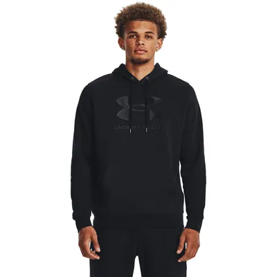 Under Armour Mens Essential Fleece Brushed Lined Hoodie