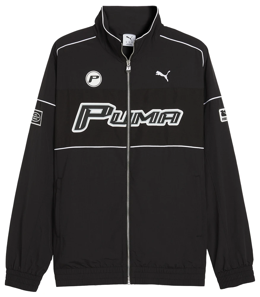 PUMA Relaxed Graphic Woven Track Jacket  - Men's