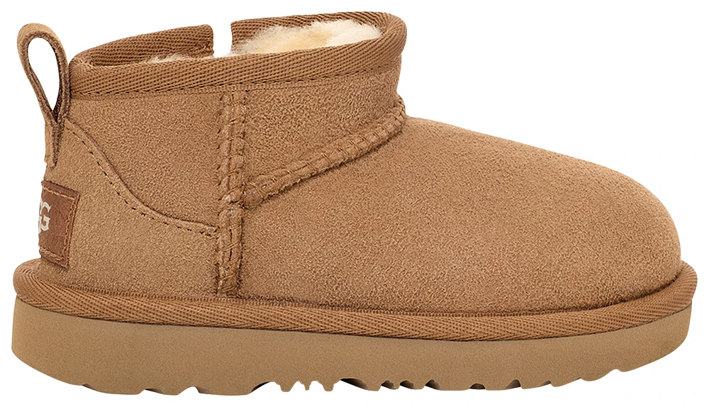 UGG Girls Classic Ultra Mini - Girls' Toddler Shoes Chestnut