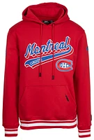 Pro Standard Canadiens Script Tail Pullover Hoodie