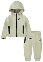 Nike Ensemble avec chandail à capuchon glissière pleine longueur en molleton Tech - Garçons, bambi