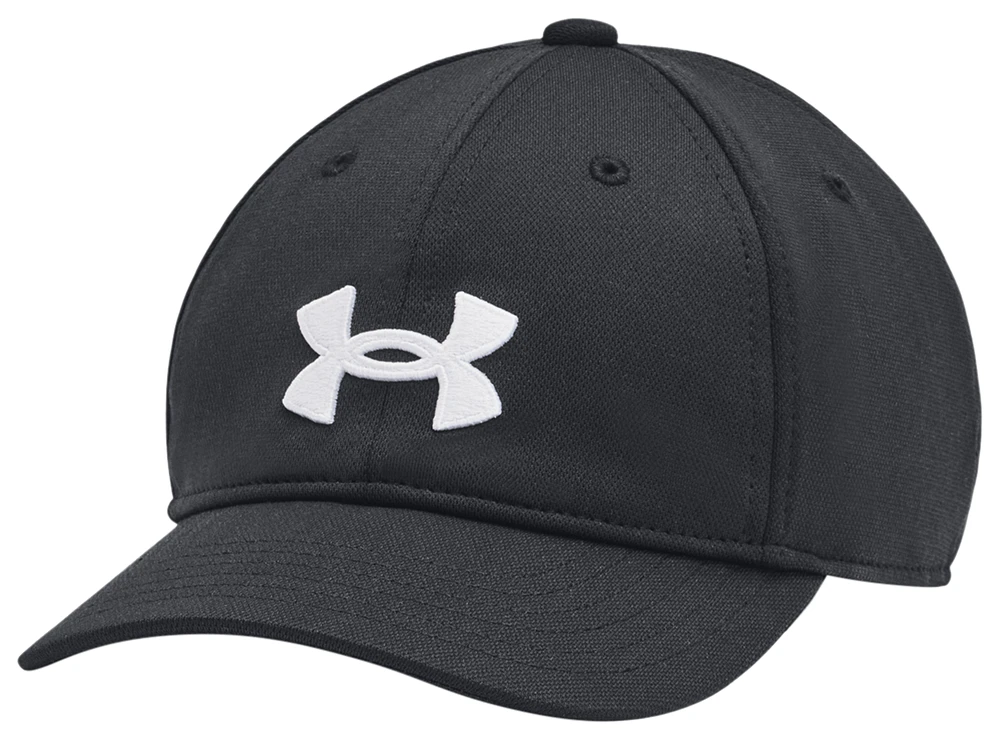 Under Armour Boys Under Armour Blitzing Adjustable - Boys' Grade School Black/White Size One Size