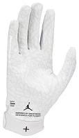 Jordan Mens Jordan Fly Lock Football Glove - Mens Black/White/White Size XL