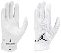 Jordan Mens Jordan Fly Lock Football Glove - Mens Black/White/White Size XL