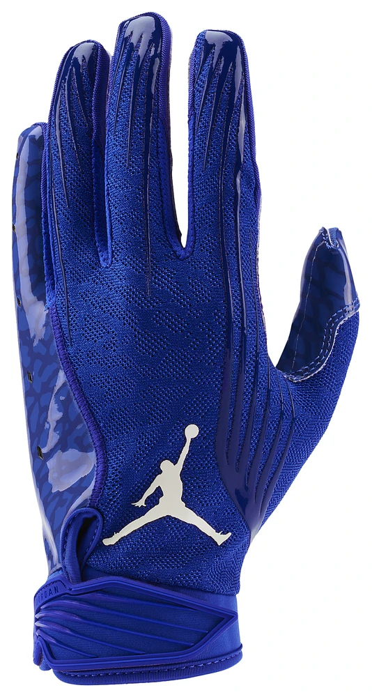 Jordan Mens Fly Lock Football Glove - Game Royal/Game Royal/White