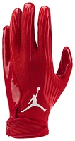 Jordan Mens Jordan Fly Lock Football Glove - Mens University Red/University Red/White Size M