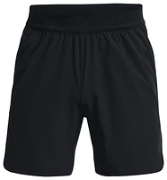 Under Armour Mens Peak Woven Shorts - Black/Grey