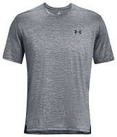 Under Armour Mens Under Armour Tech Vent Short Sleeve - Mens Pitch Grey/Black Size S