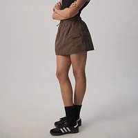 Cozi Womens Cargo Shorts - Dark Olive