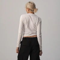 Cozi Sculpted Long Sleeve T-Shirt  - Women's