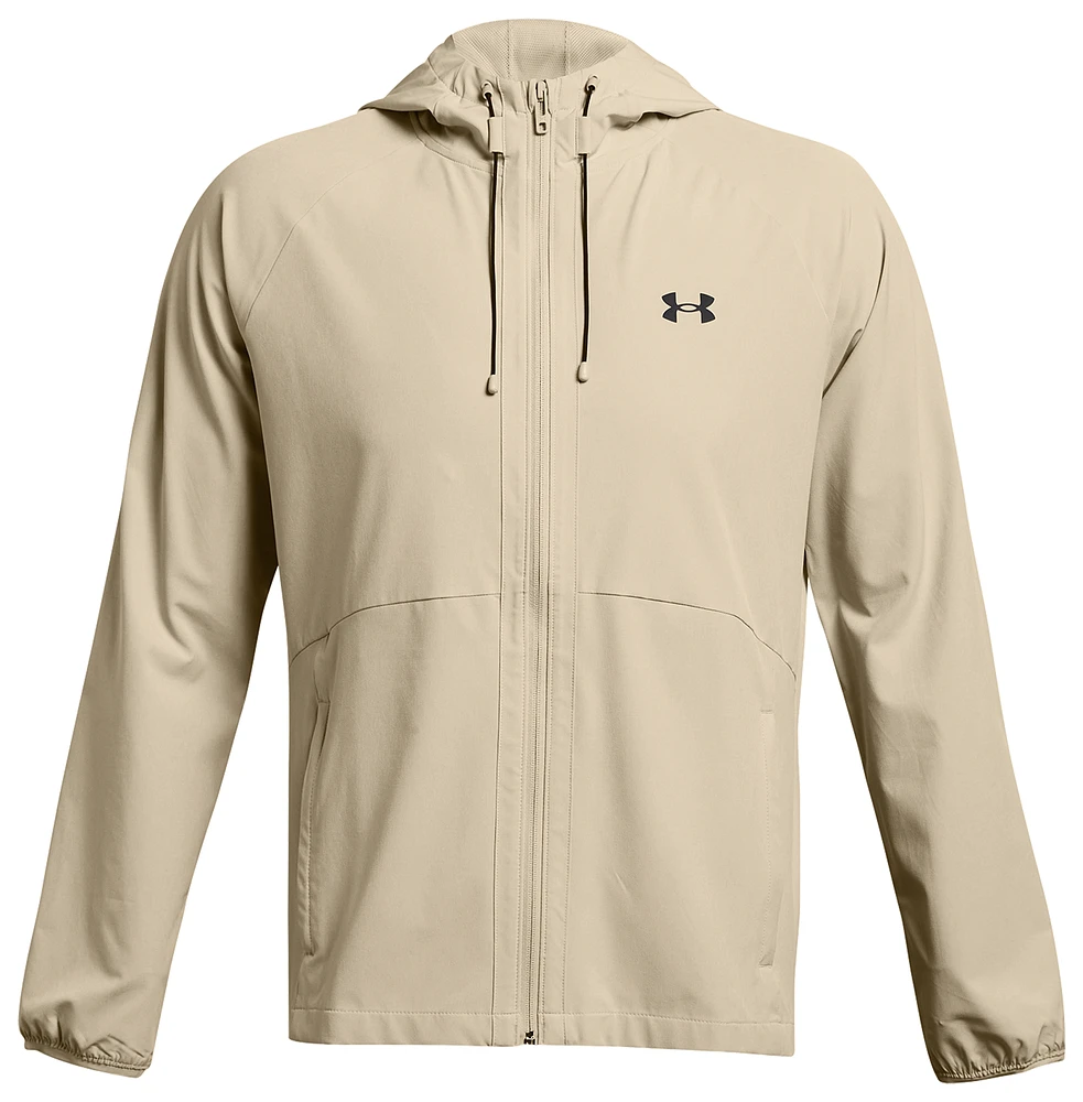 Under Armour Mens Stretch Woven Windbreaker - Khaki