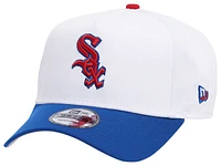 New Era New Era White Sox 9FORTY A-Frame Hat - Adult White/Blue/Red Size One Size