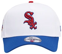 New Era New Era White Sox 9FORTY A-Frame Hat - Adult White/Blue/Red Size One Size