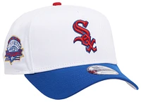 New Era New Era White Sox 9FORTY A-Frame Hat - Adult White/Blue/Red Size One Size