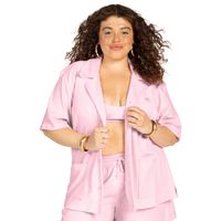 Melody Ehsani Chemise Vacation en tissu éponge - Pour femmes