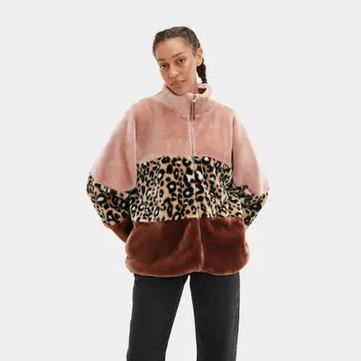 UGG Elaina Faux Fur Jacket - Women's