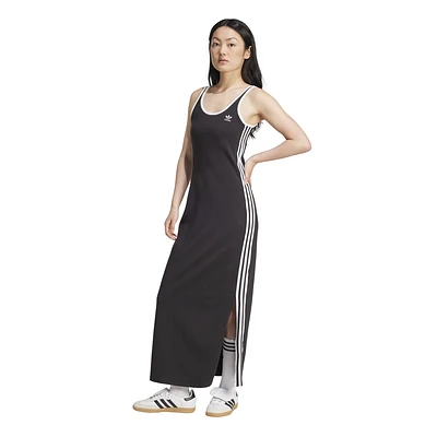 adidas 3 Stripe Tank Dress  - Women's