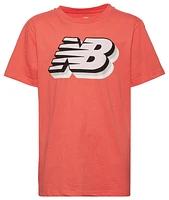 New Balance 3D Logo T-Shirt  - Boys' Grade School