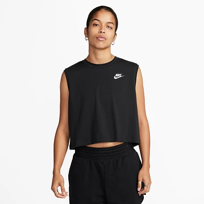Nike NSW Club Cropped T-Shirt  - Women's