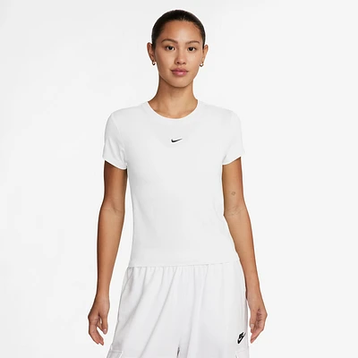 Nike Chill Knit Crop T-Shirt  - Women's