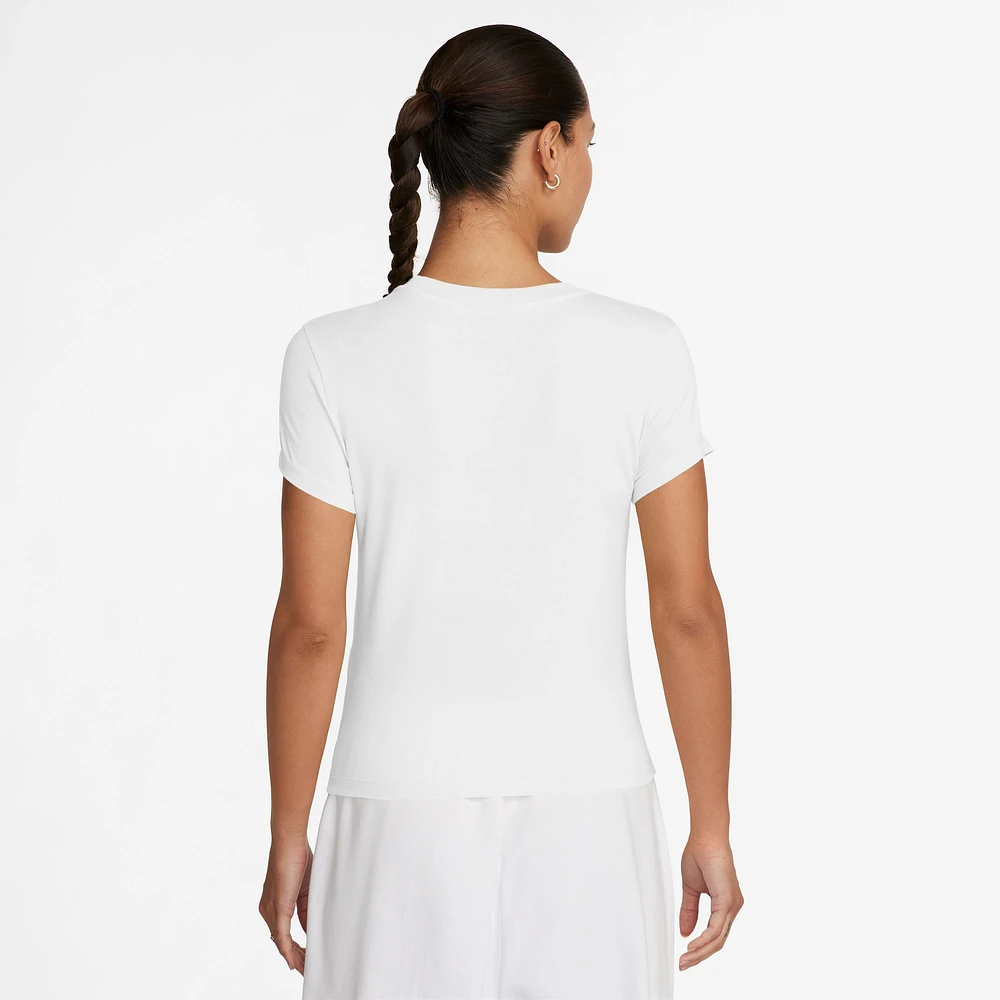 Nike Chill Knit Crop T-Shirt  - Women's