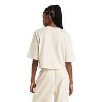 New Balance GFX OS Crop T-Shirt  - Women's