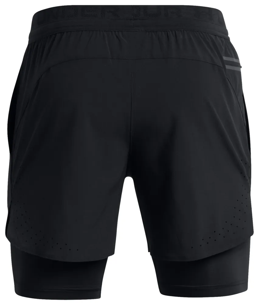 Under Armour Mens Under Armour Peak Woven 2-in-1 Shorts
