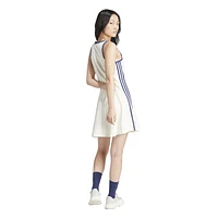 adidas Originals Womens Tank Dress - White/Navy