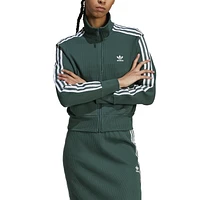 adidas Originals Womens Firebird Knitted Jacket - Mineral Green