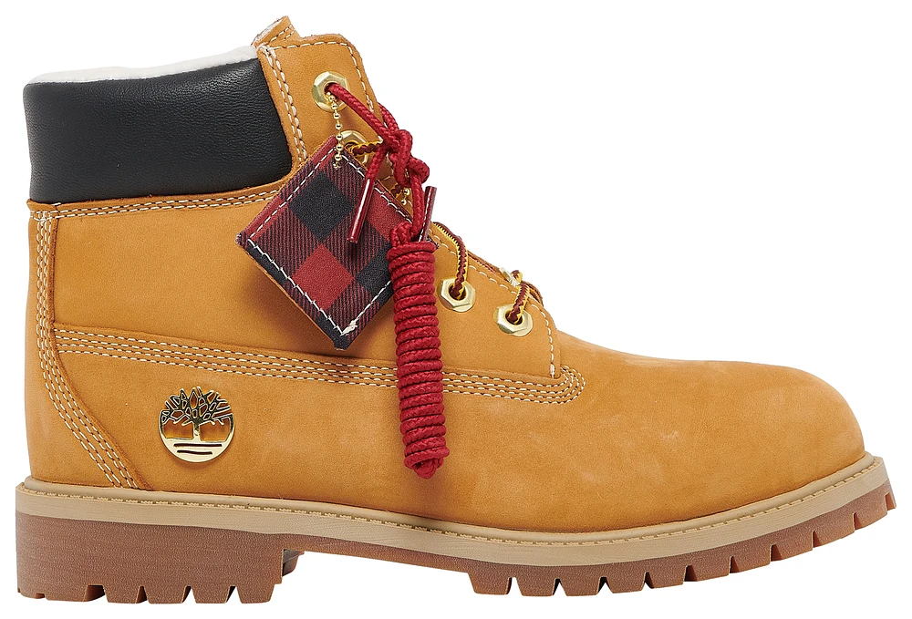 Timberland 6" Premium Shearling Waterproof Boots - Boys' Grade School