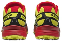 Salomon Mens Speedcross 3 - Shoes Sulphur Spring/High Risk Red/Black