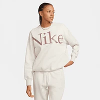 Nike Phoenix Fleece Oversized Classic Plus Crew  - Women's