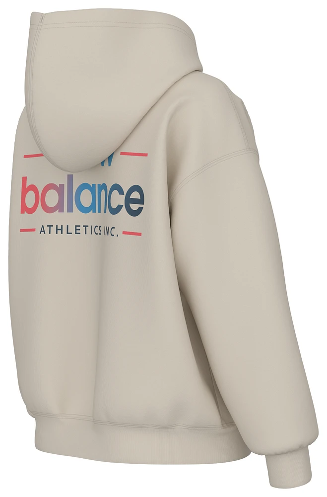 New Balance GFX Pullover Fleece Hoodie  - Women's