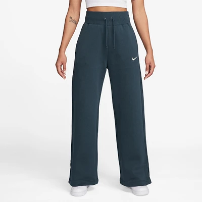 Nike Pantalon large à taille haute Phoenix - Pour femmes