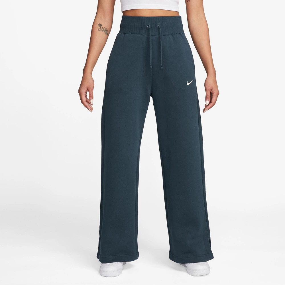 Nike Phoenix High Rise Wide Pants  - Women's