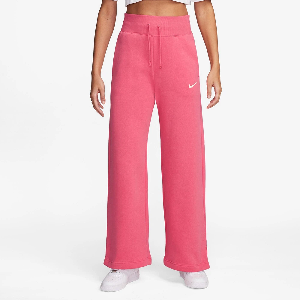 Nike Pantalon large à taille haute Phoenix - Pour femmes