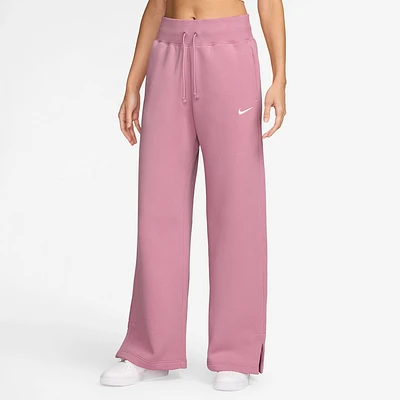 Nike Womens Phoenix High Rise Wide Pants