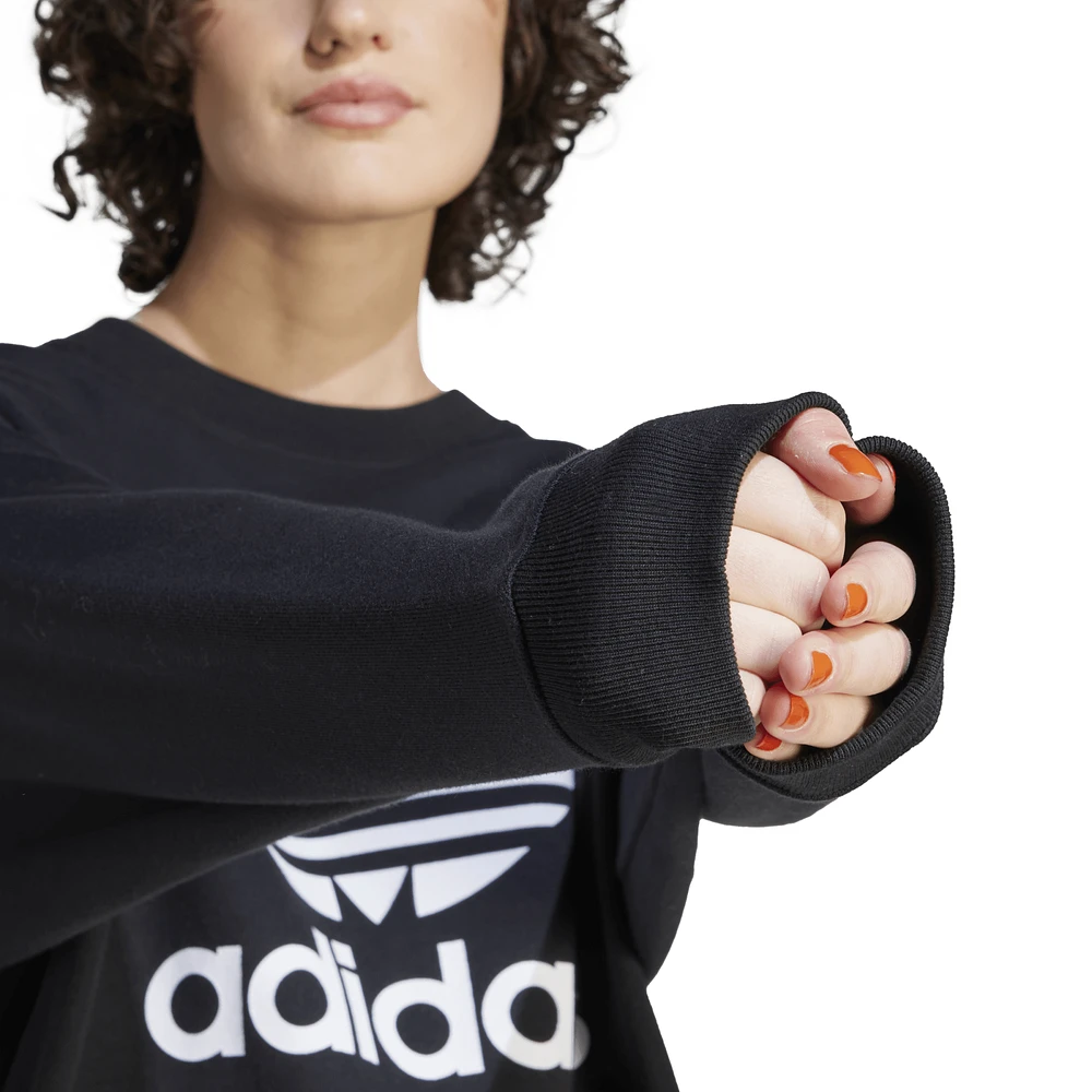 adidas Originals Trefoil Crew Sweatshirt  - Women's