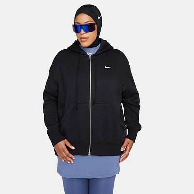 Nike Womens Nike Phoenix Fleece Long Sleeve Full-Zip