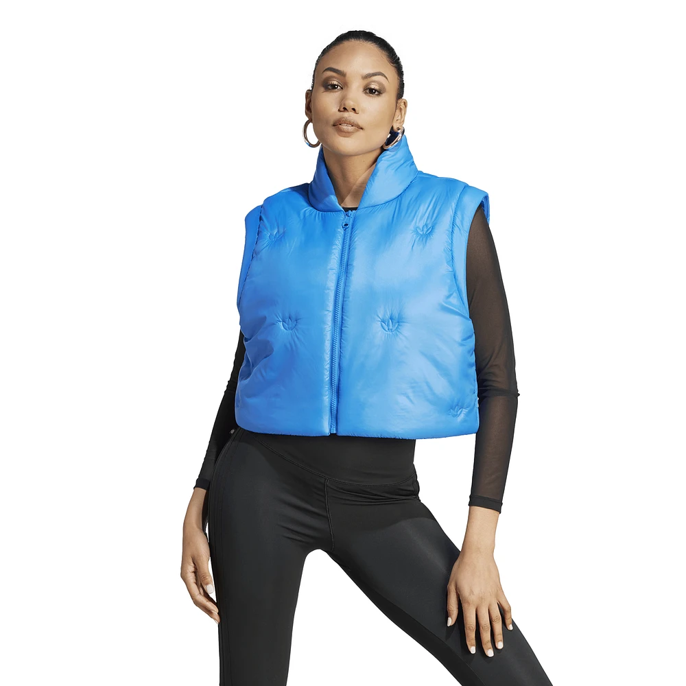 adidas Originals Monogram Puffer Vest  - Women's