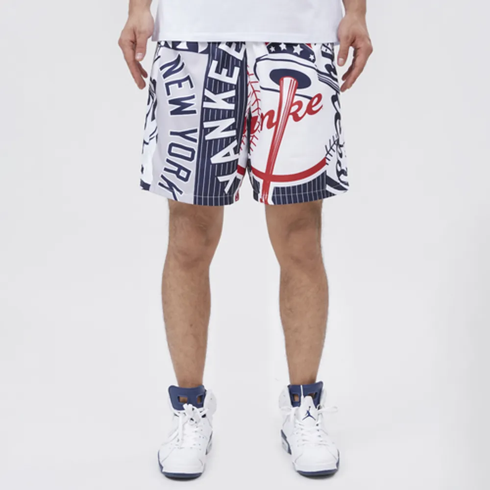 Pro Standard Yankees Mash Up Woven Shorts