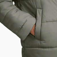 Nike Womens Classic Insulated Parka - Light Army Green/White