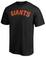 Fanatics Mens Fanatics Giants Official Wordmark T-Shirt