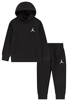 Jordan Boys MJ Essentials Fleece Pullover Set - Boys' Toddler Black