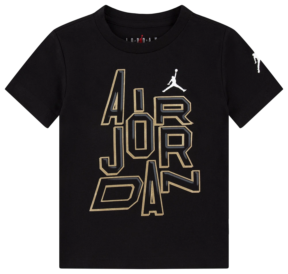 Jordan Boys 23 Gold Line Short Sleeve T-Shirt