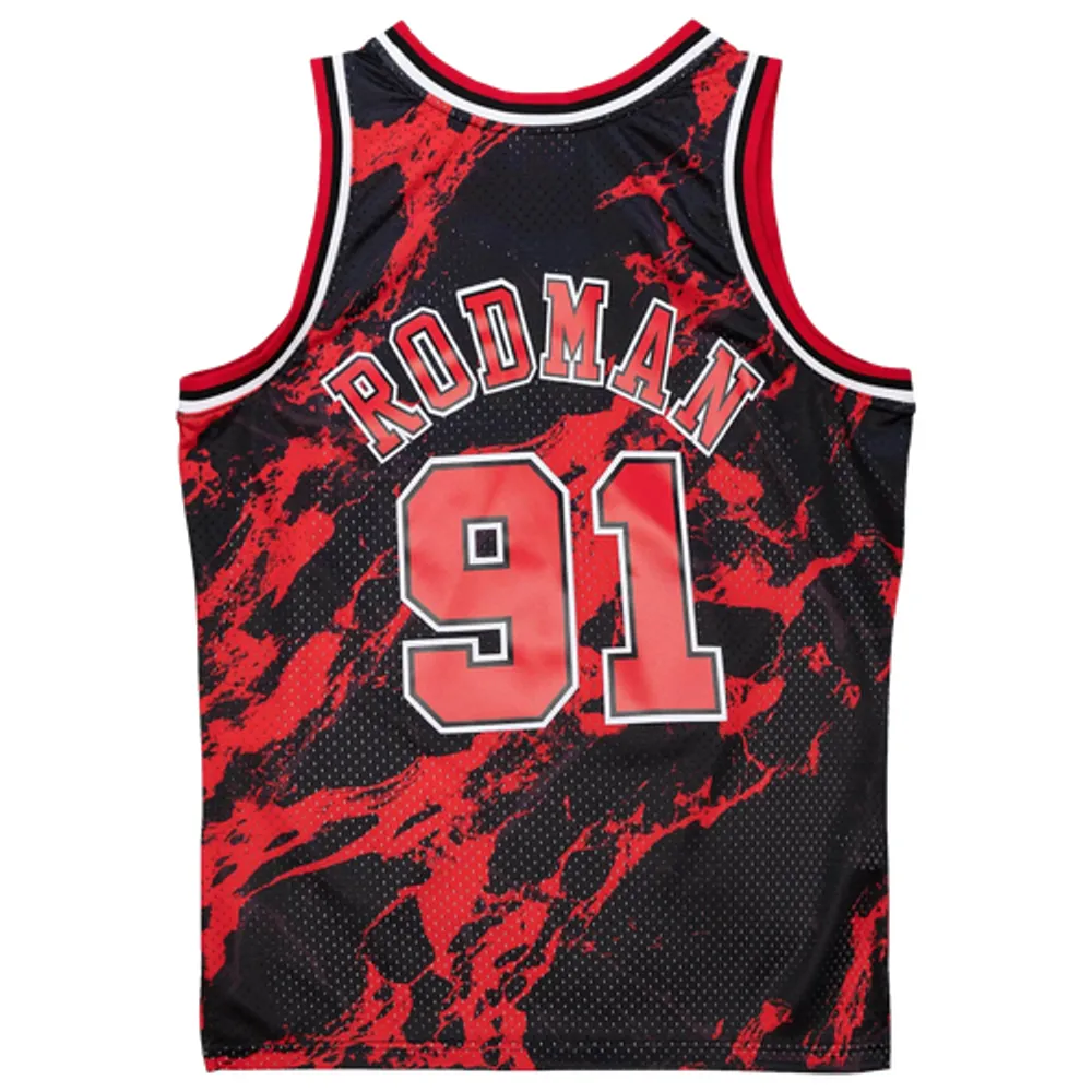 Mitchell & Ness Bulls Marble Jersey