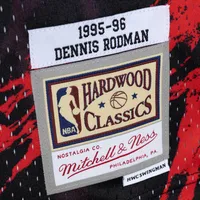 Mitchell & Ness Mens Dennis Rodman Mitchell & Ness Bulls Marble Jersey