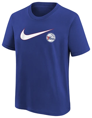 Nike 76Ers Essential Swoosh S/S T-Shirt - Boys' Grade School