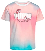 PUMA Glam Butterfly T-Shirt  - Girls' Grade School
